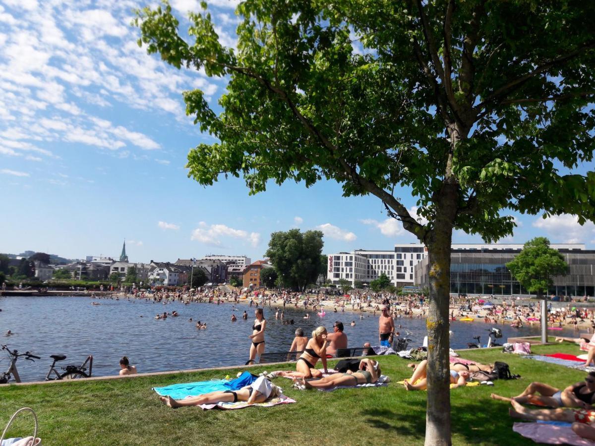 Apartment Bystranda - City Beach Kristiansand Dış mekan fotoğraf